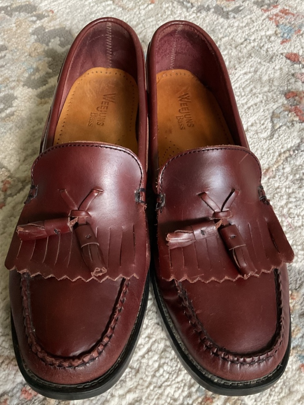 Vintage Bass Weejums Marietta 11 Tassel Kiltie Loafers - Picture 13 of 15